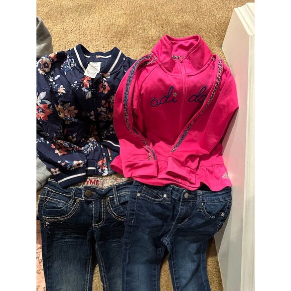 Bundle of Girls Mixes Clothes (Jacket, Dresses, Bottoms) Size 4/4T - Picture 7 of 9